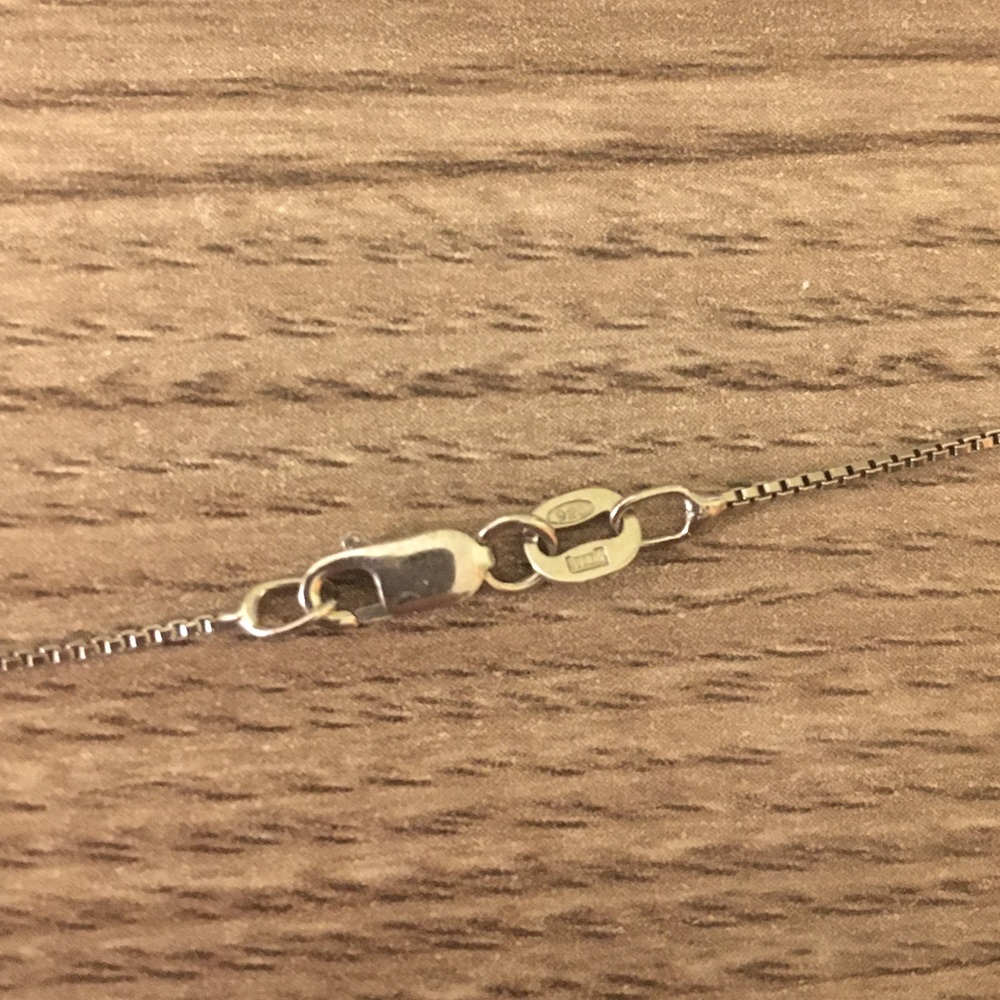 Kay Jewelers Sterling Silver Peace Sign Necklace - Picture 5 of 5